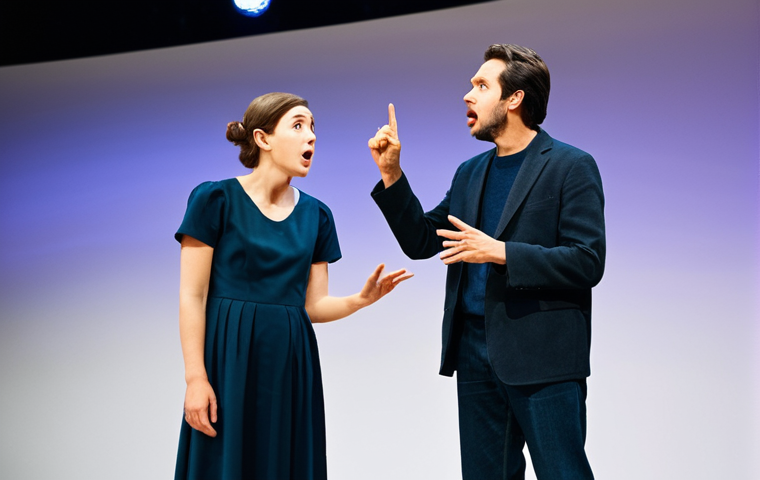 현존 기반 공연 접근법에서의 감정적 연결 - The Actor's Preparation**

"A serious actor, fully clothed in casual but professional attire, studyi...