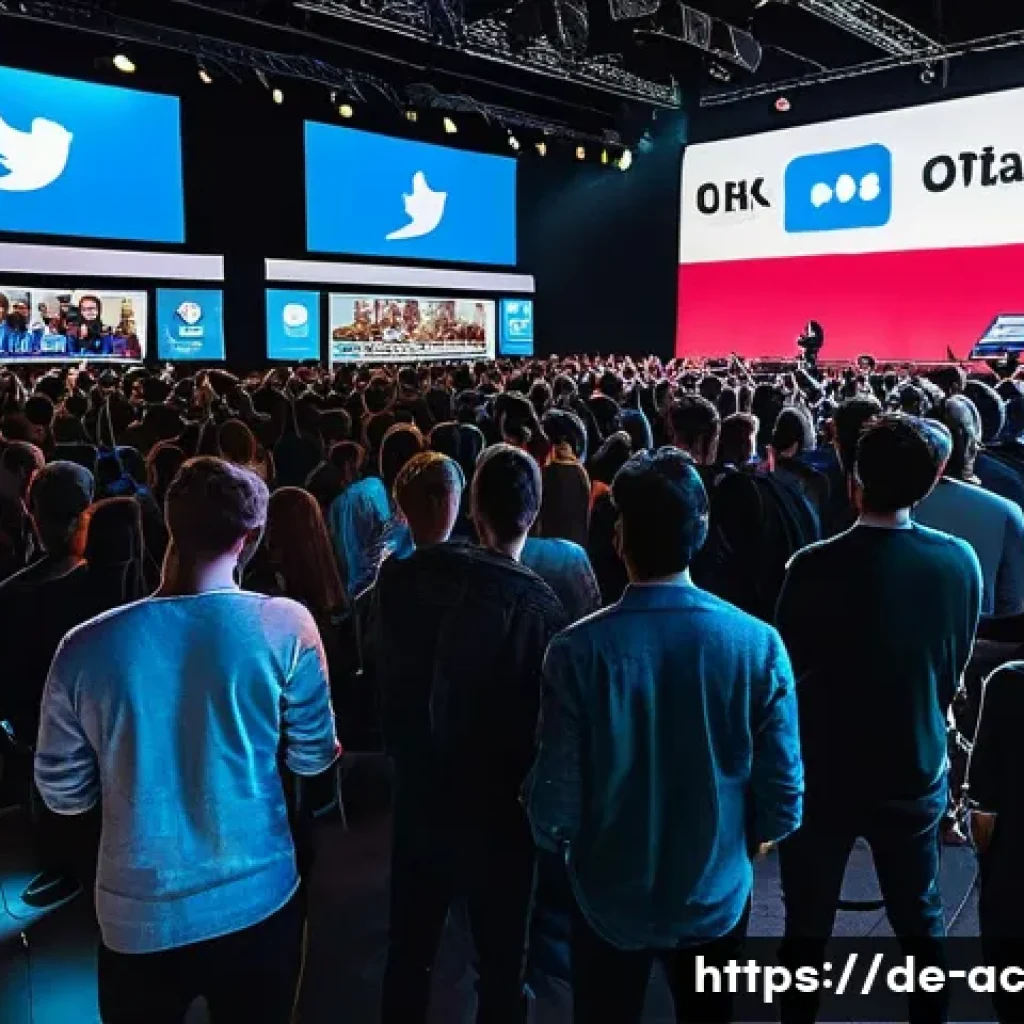 현존 기반 공연 접근법을 위한 콘텐츠 계획 - A vibrant live event scene in a modern urban venue in Germany, showcasing a diverse, engaged audienc...