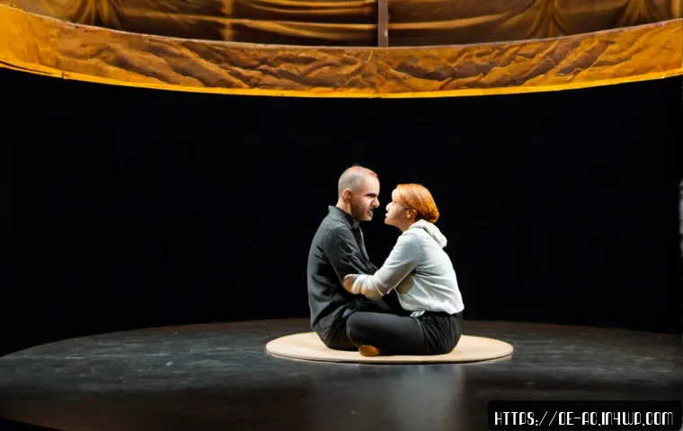 Home 17 현존 기반 공연 접근법의 성공 사례 분석 - Photorealistic contemporary theater in Berlin, an immersive presence-based performance where a diver...